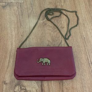 Crimson purse